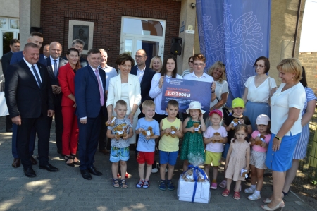 Wizyta Minister Rodziny i Polityki Społecznej w Pudliszkach