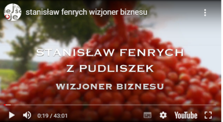 Stanisław Fenrych - wizjoner biznesu