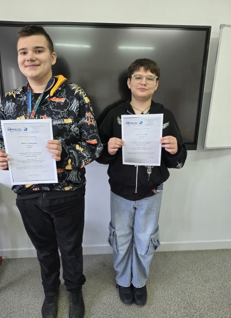 Finaliści konkursu Junior English Combat