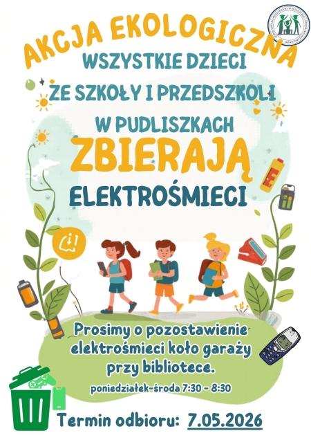 Wszystkie dzieci zbierają elektrośmieci 