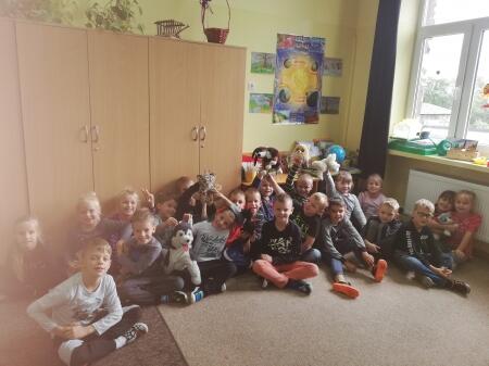 Pieski i kotki w naszej klasie.